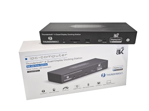IPC-Computer PRIPC2 Thunderbolt 4 Dockingstation 160W