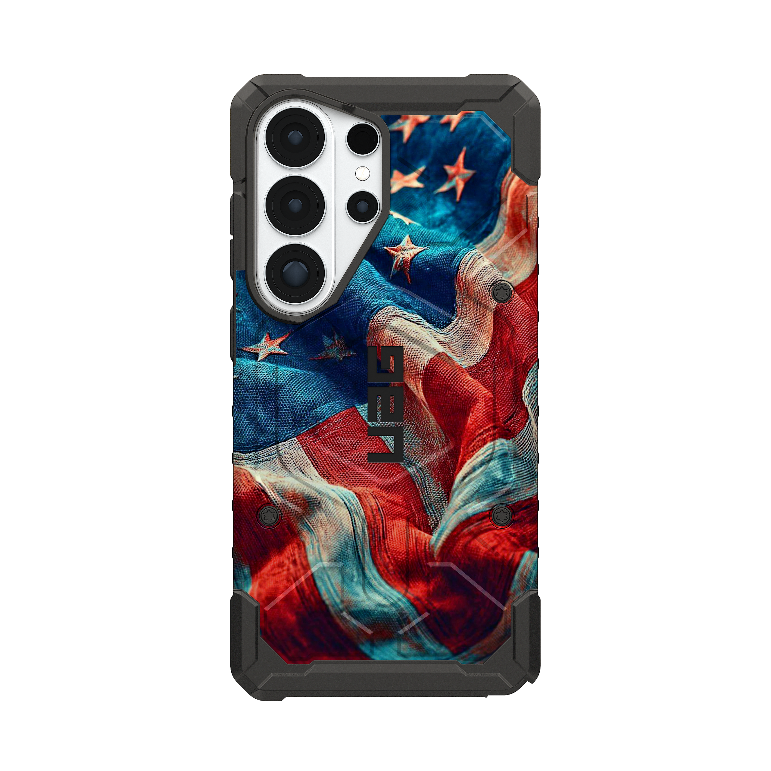 UAG Pathfinder Galaxy S26 Ultra Handyhülle Tattered Waving Old Glory