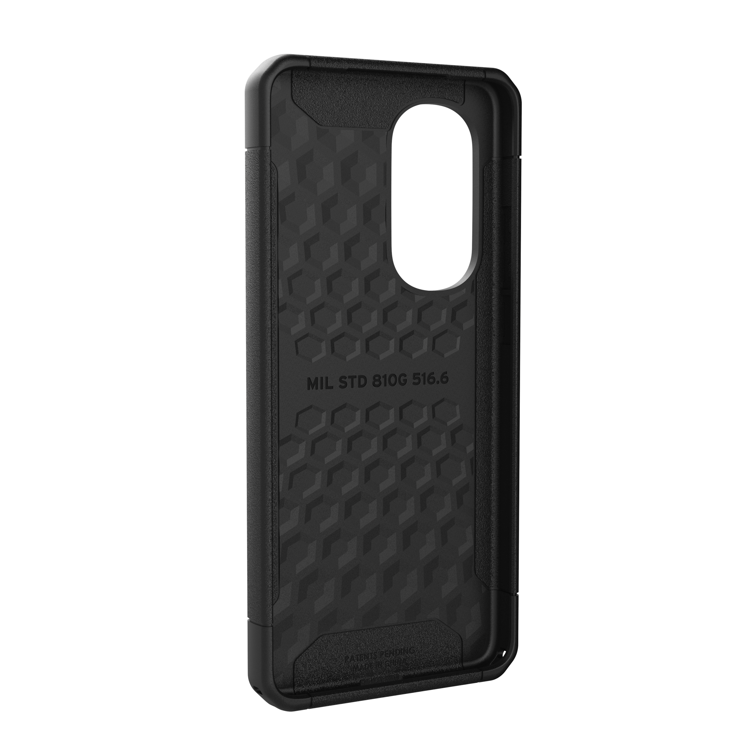 UAG Scout Moto Edge 5G 2022 Handyhülle schwarz stoßfest