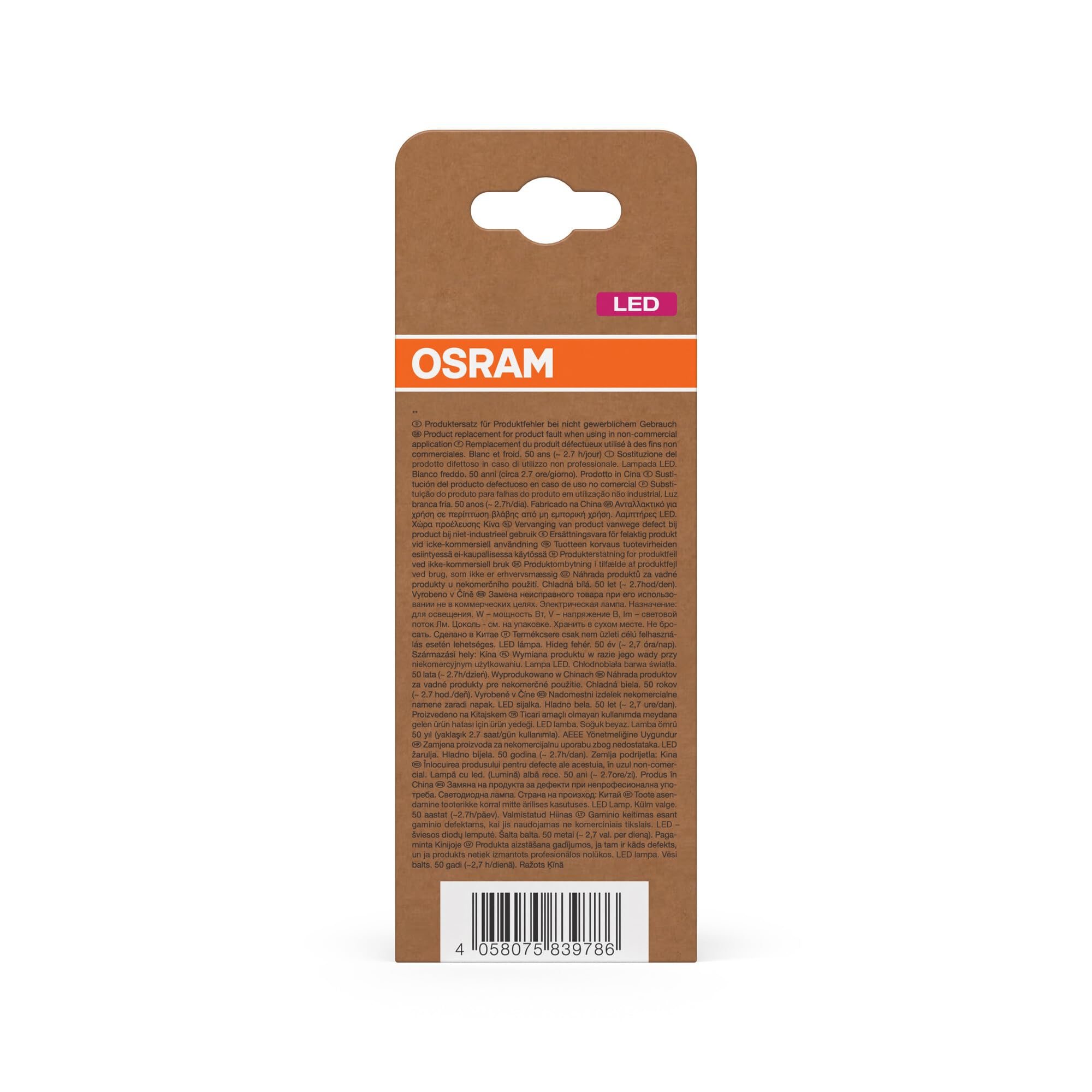 ams OSRAM SMART+ Edison 75 E27 Filament-LED klar 1 Stück
