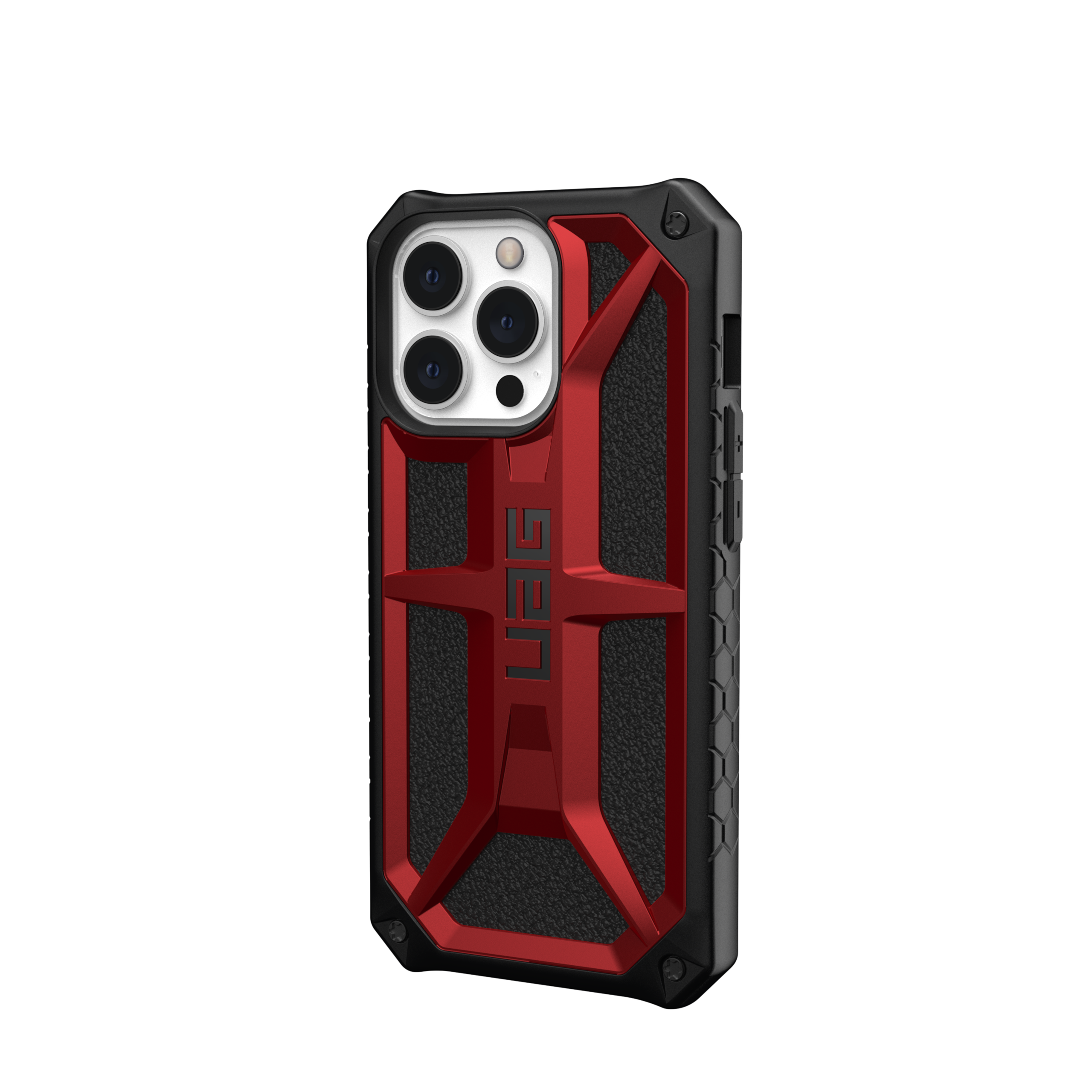 UAG Monarch iPhone 13 Pro Handyhülle Leder stoßfest schwarz