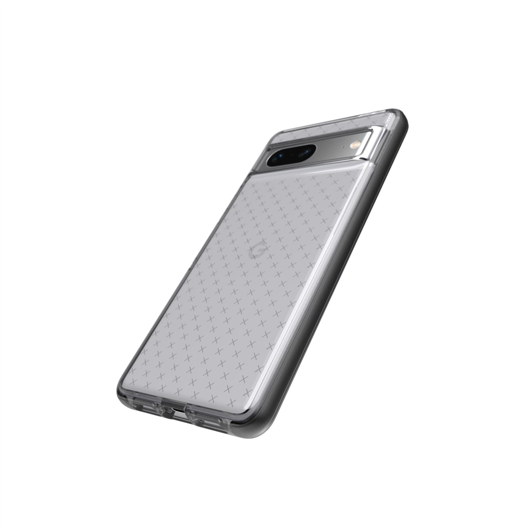 Tech21 EvoCheck Pixel 7 Hülle Smokey Black 4,9 m Schutz