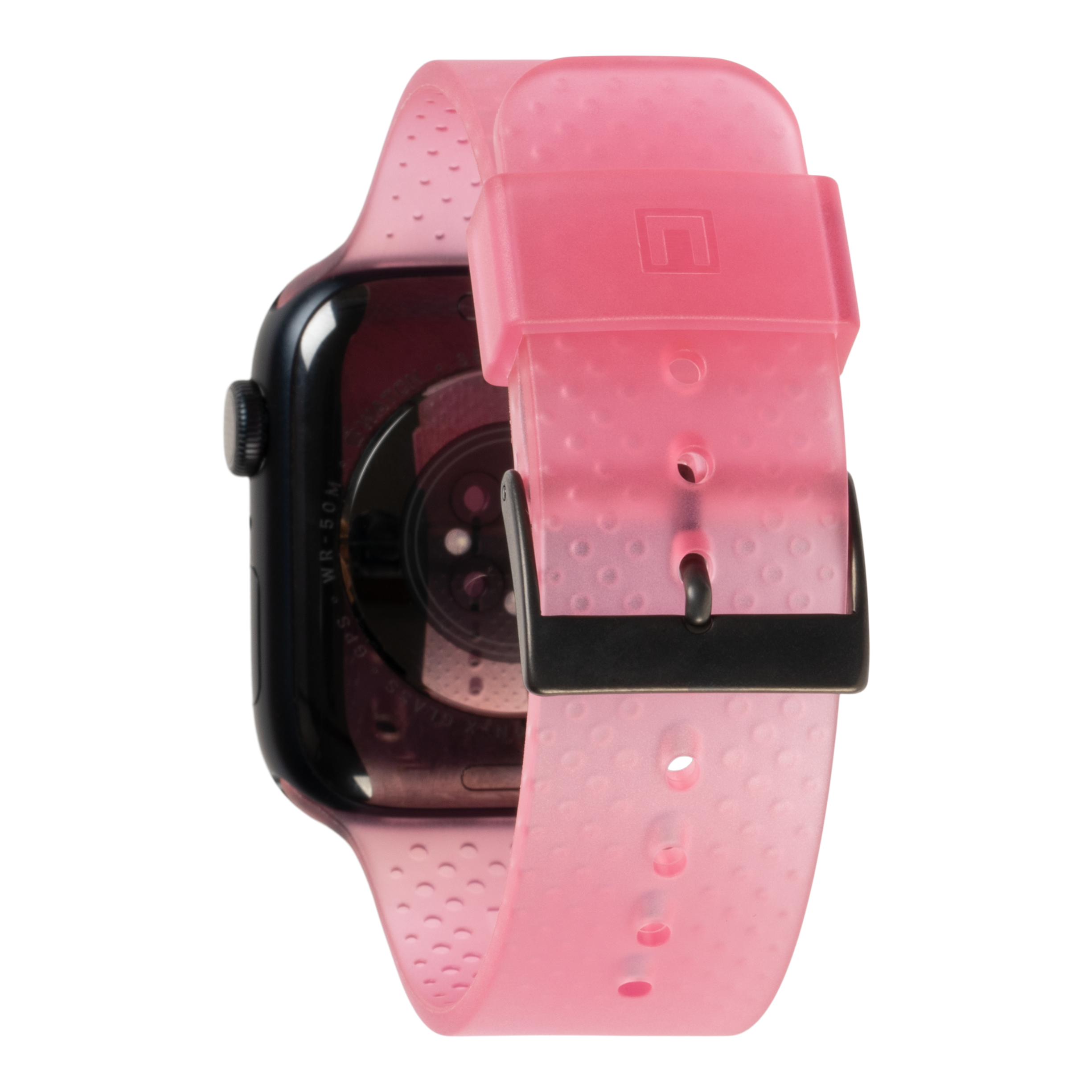 UAG Lucent Apple Watch Armband TPU transparent Edelstahl