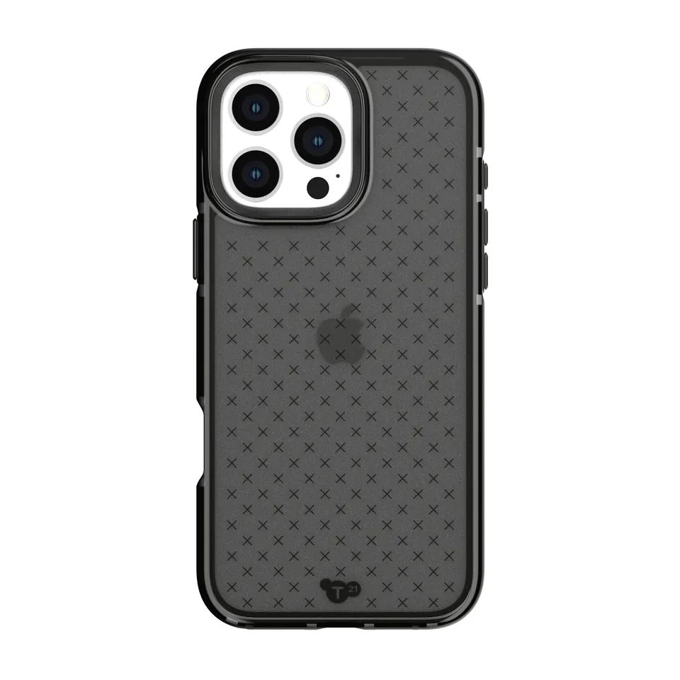 Tech21 EvoCheck iPhone 16 Pro Max Hülle Smokey Black