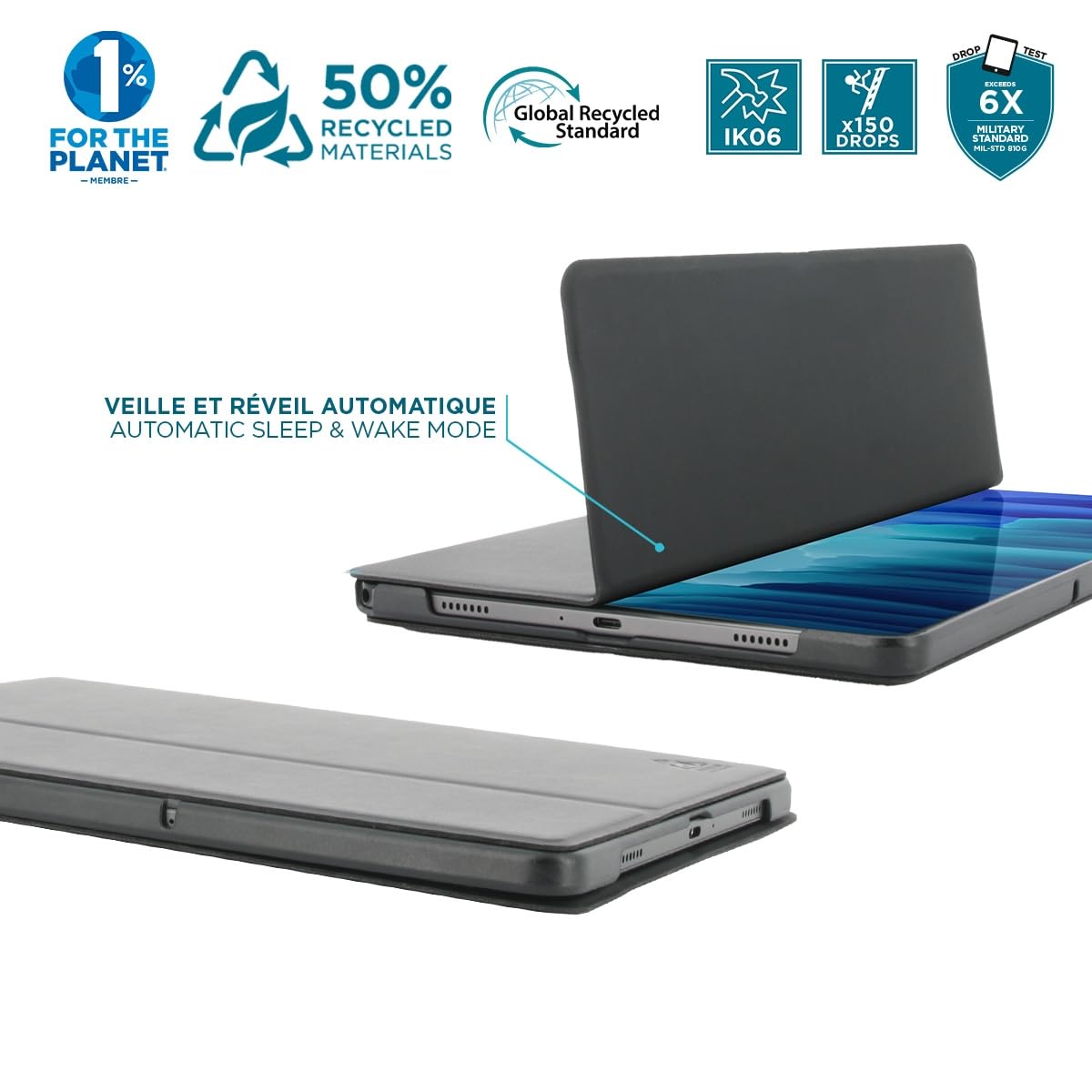 Mobilis Origine RE.Life Galaxy Tab A9+ 11" Hülle 50% recycelt