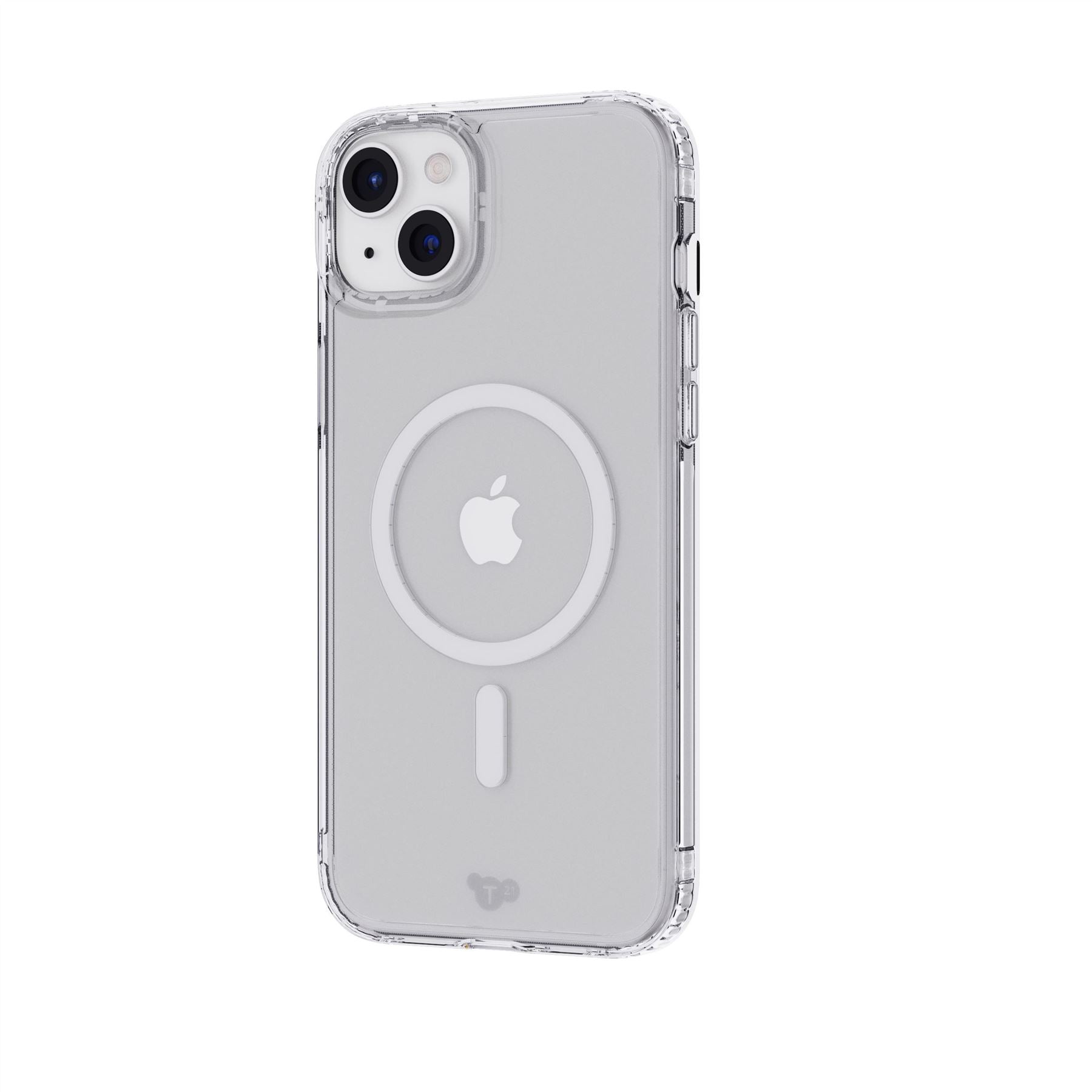 Tech21 EvoClear iPhone 15 Plus Hülle Clear MagSafe UV-Schutz