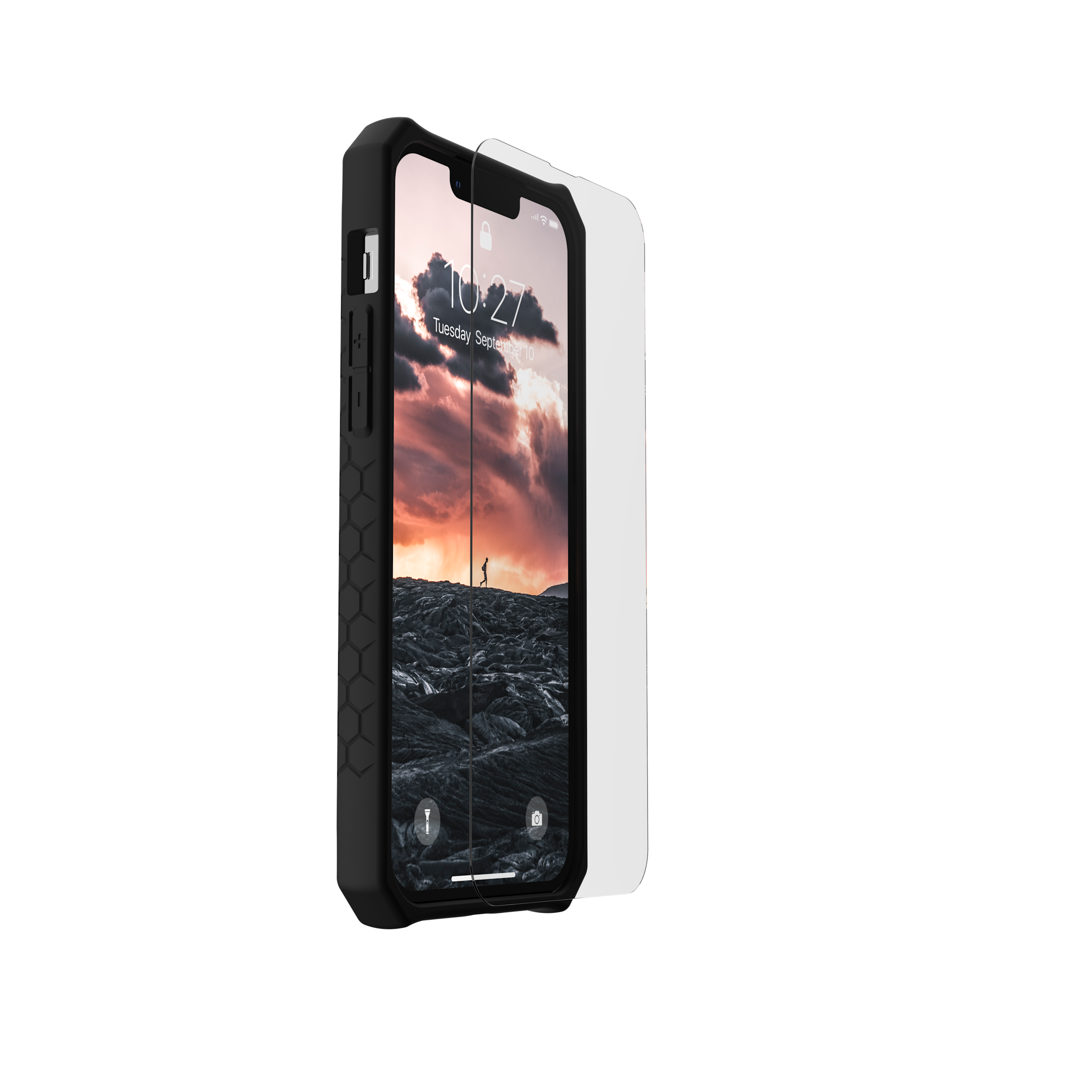UAG Standard Issue Shield Plus Panzerglas iPhone 13 Pro Max