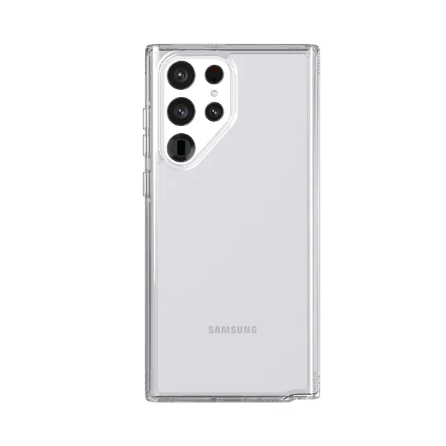 Tech21 Evo Clear Galaxy S22 Ultra Handyhülle Clear S Pen Fach