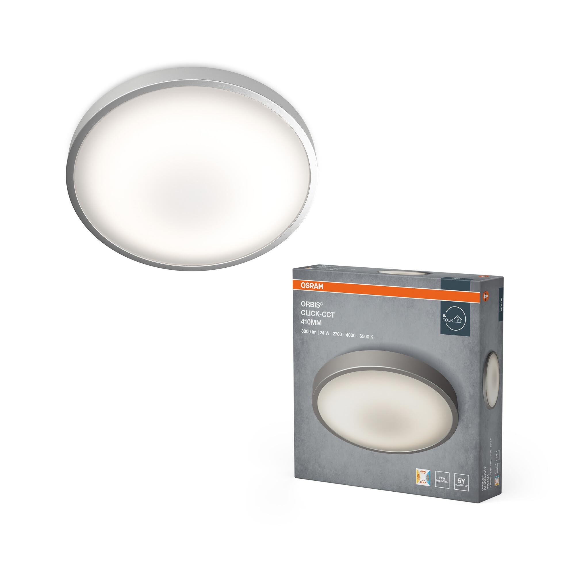 OSRAM SMART+ Orbis Pure LED-Deckenleuchte 300mm 15,5W weiß