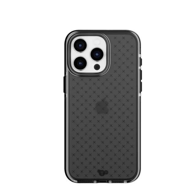 Tech21 Evo Check iPhone 15 Pro Max Hülle Smokey Black