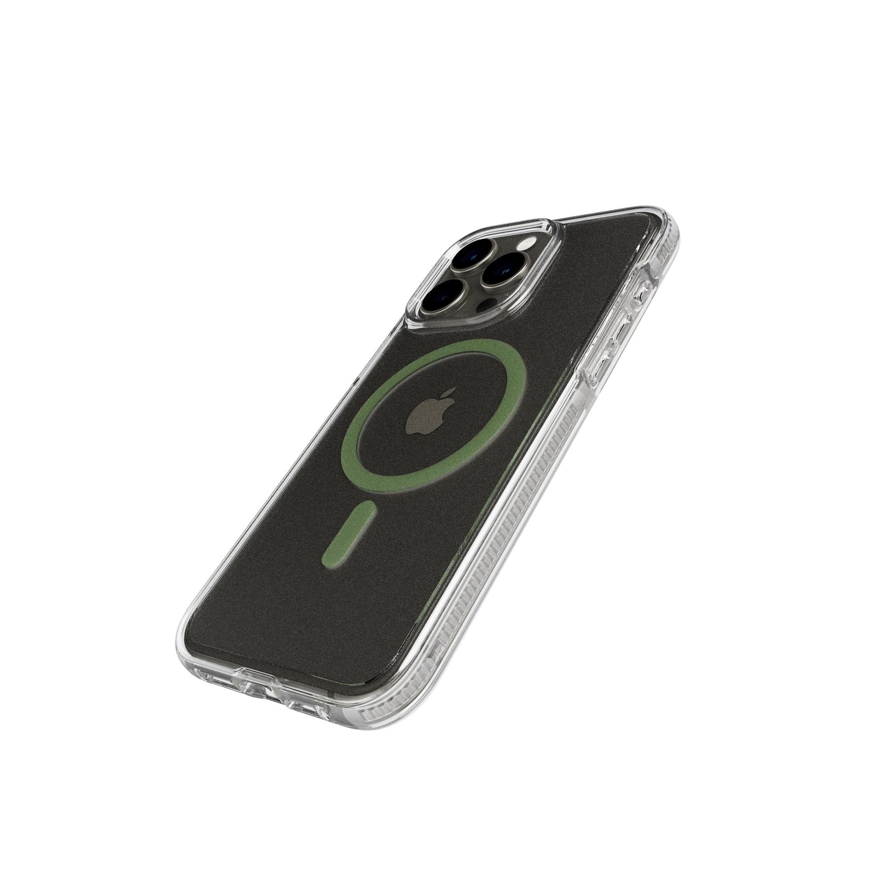 Tech21 FlexQuartz iPhone 15 Pro Max Hülle Grün MagSafe 16ft