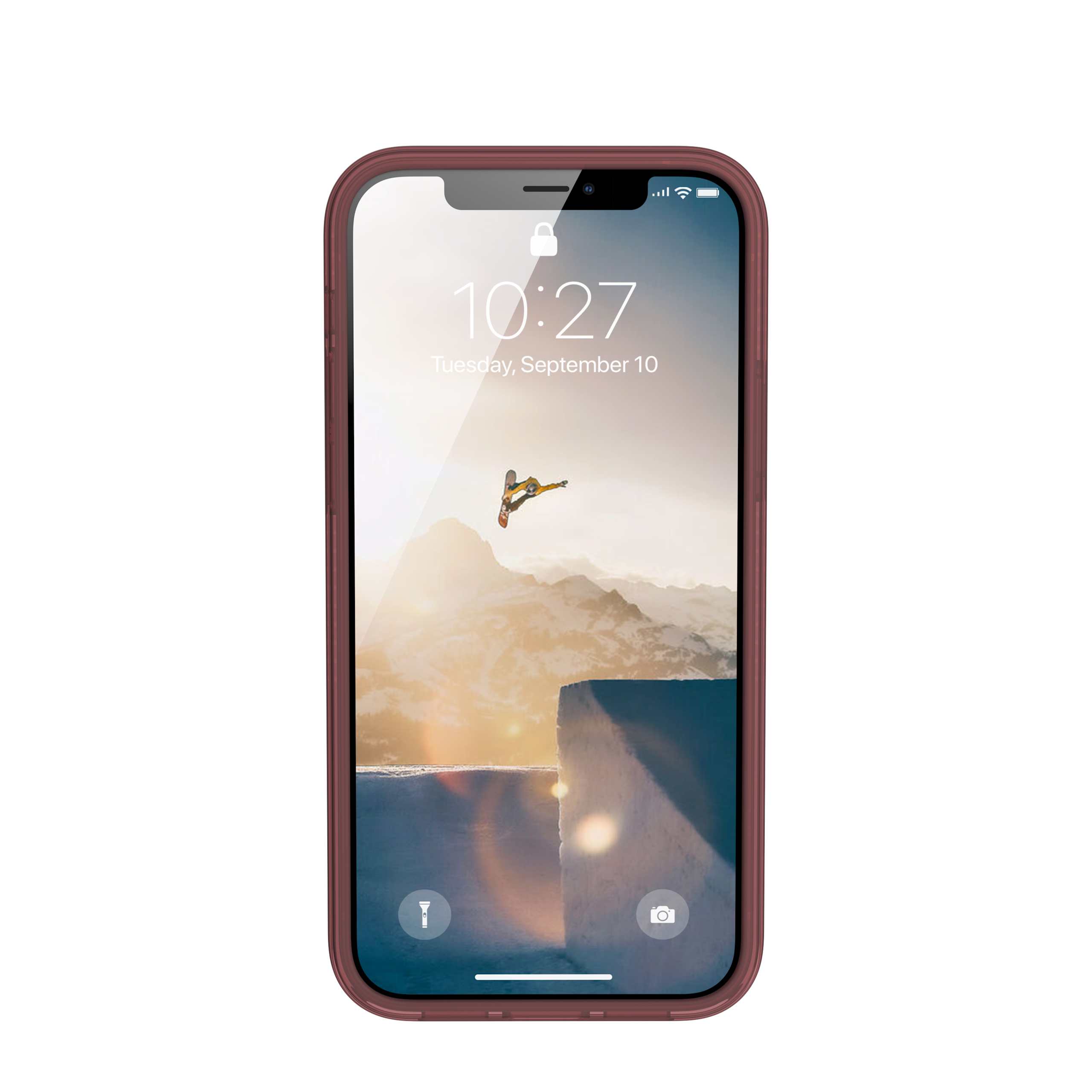 UAG Aurora iPhone 12 Hülle transparent schlank 5G