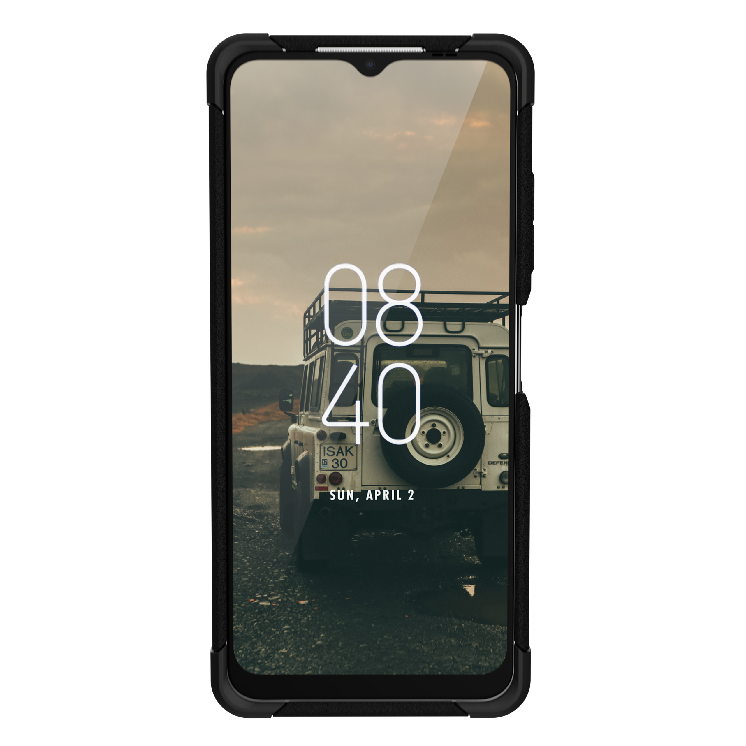 UAG Scout Galaxy A22 5G Hülle schwarz stoßfest