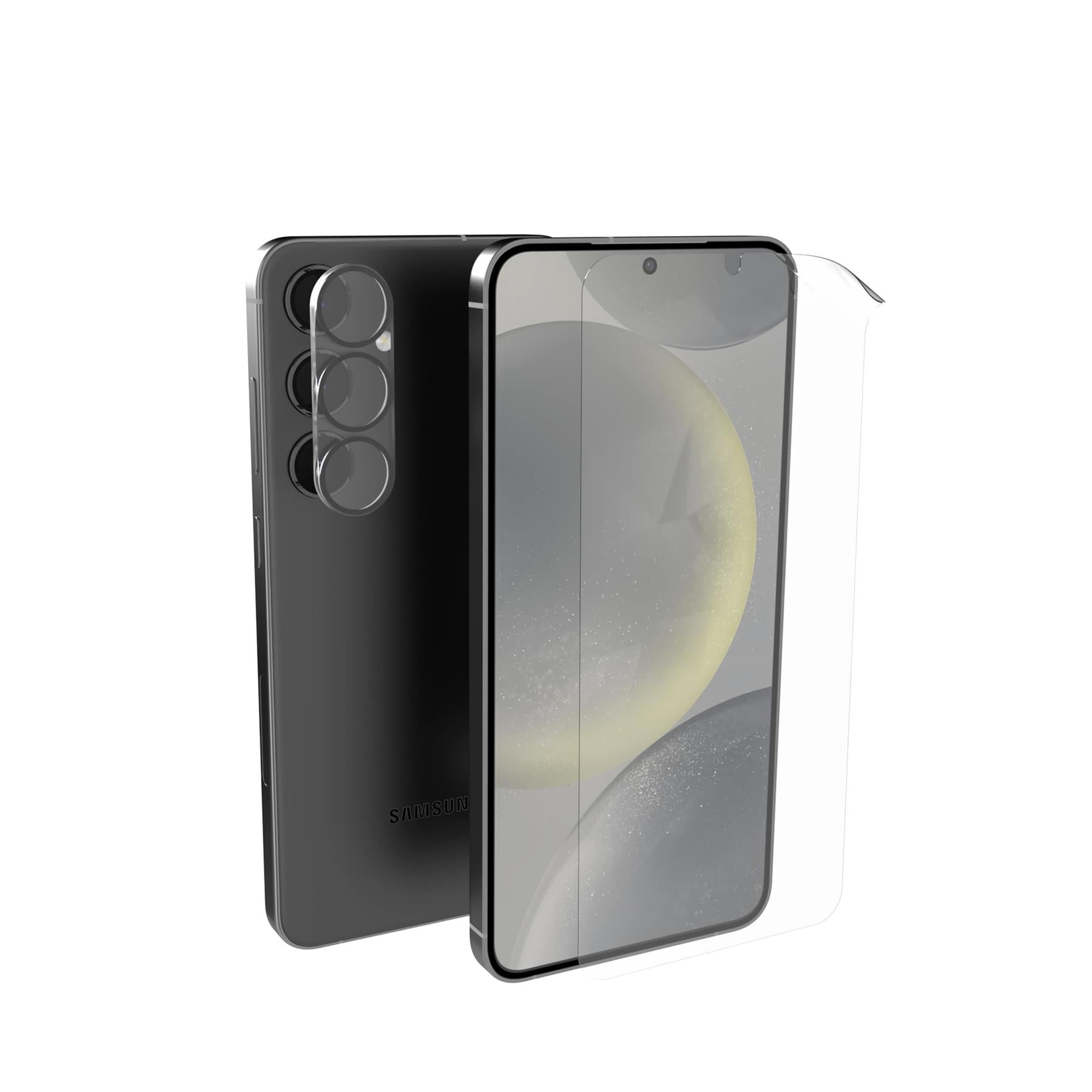Tech21 ImpactShield Galaxy S24 Displayschutz mit Kameraschutz