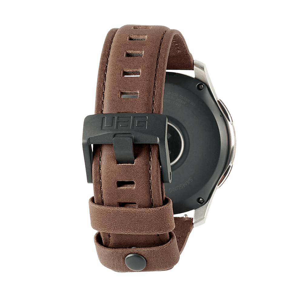 UAG Monarch Galaxy Watch Lederarmband braun