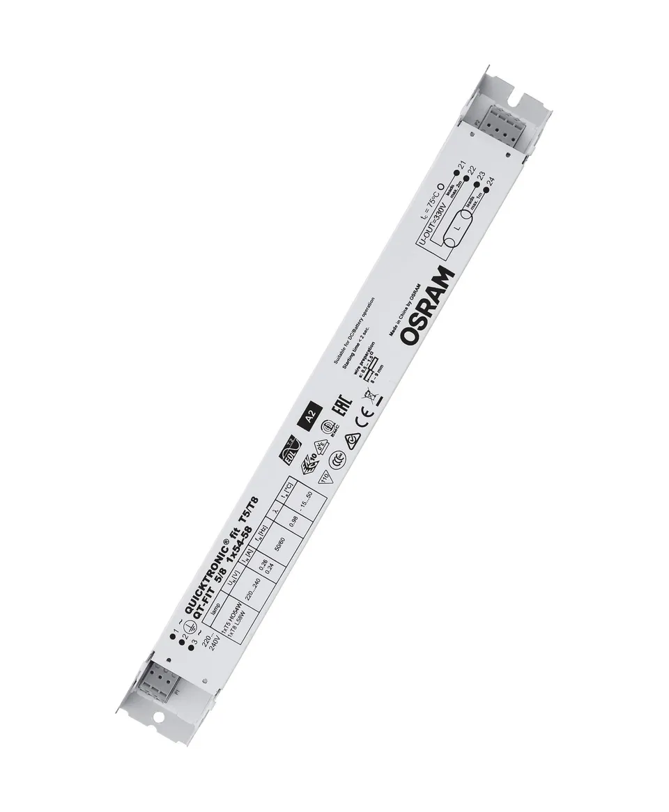 ams OSRAM POWERTRONIC QT-FIT 5/8 Vorschaltgerät 1X54-58W