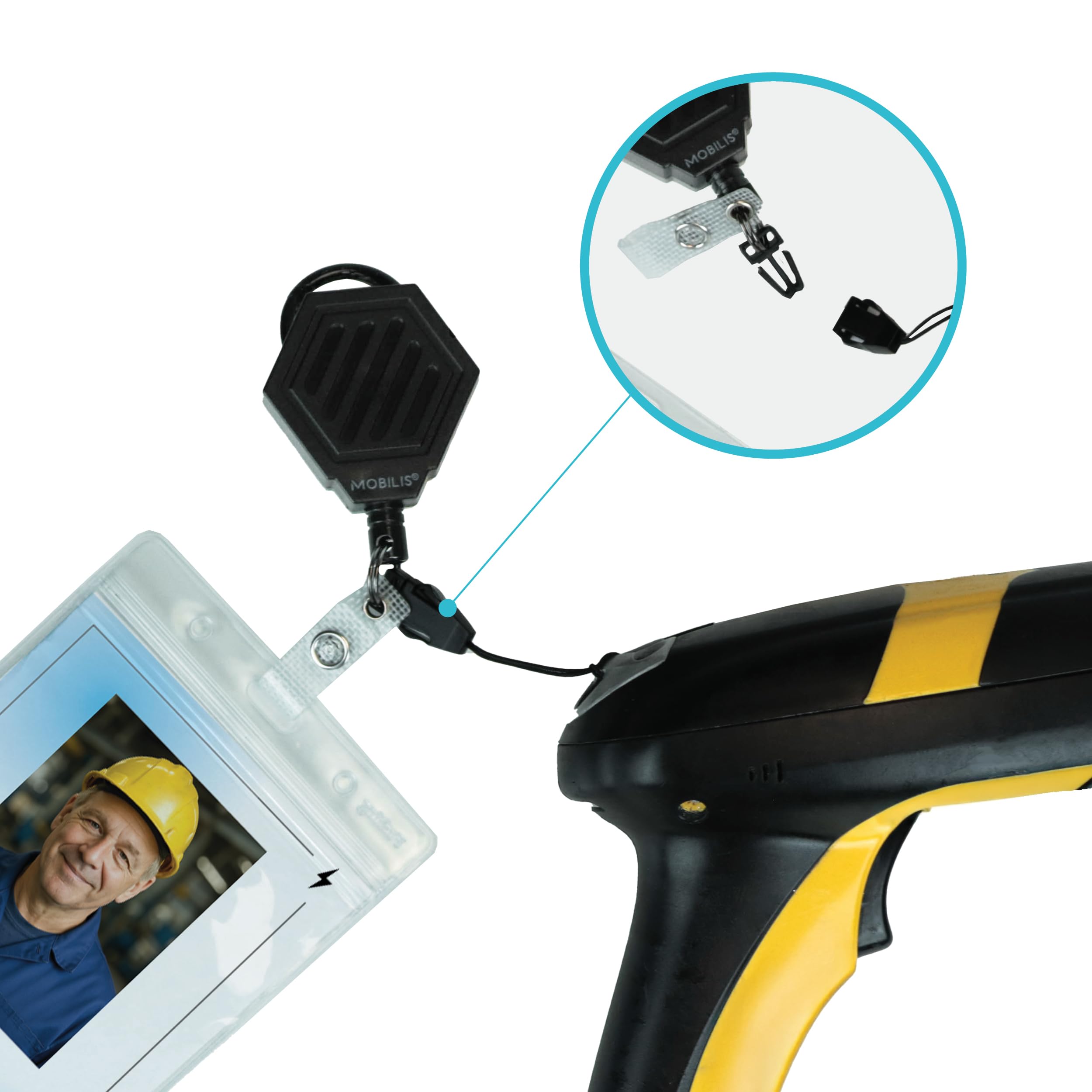 Mobilis Retraktor Kabel Smartphone magnetisch 80 cm
