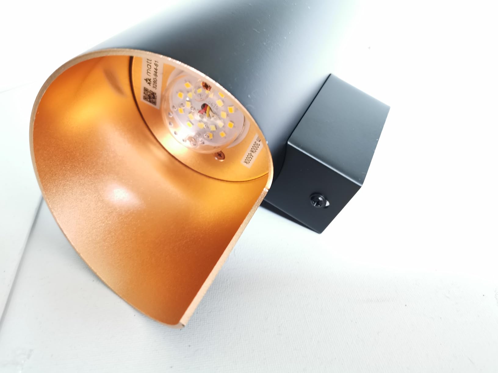 OSRAM SMART+ Wall Twist LED-Wandleuchte schwarz 20x11cm TW