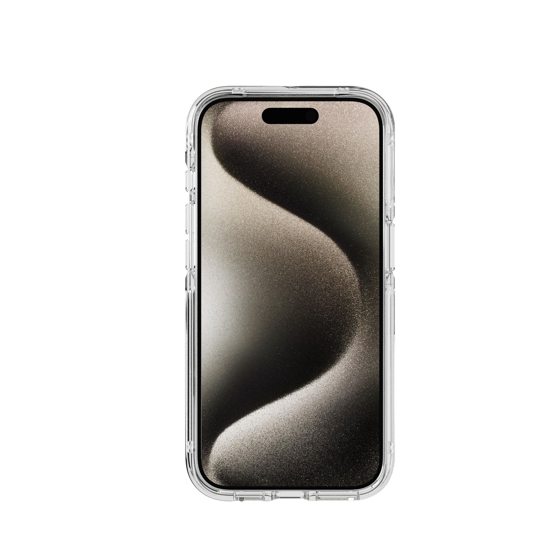 Tech21 FlexQuartz iPhone 15 Pro Handyhülle Grün MagSafe