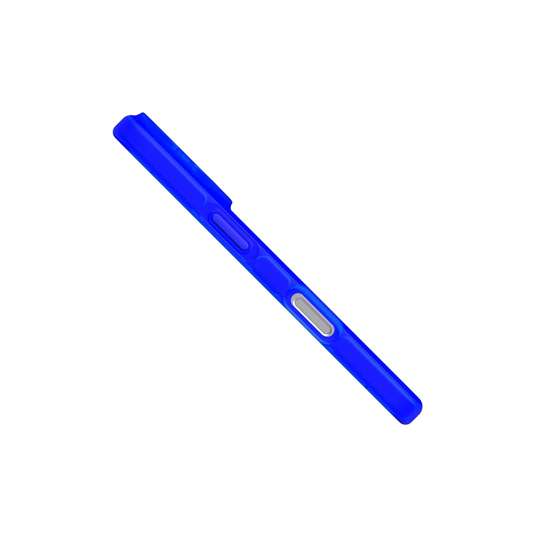 Tech21 EvoCheck iPhone 16 Pro Hülle Cobalt Blue Check