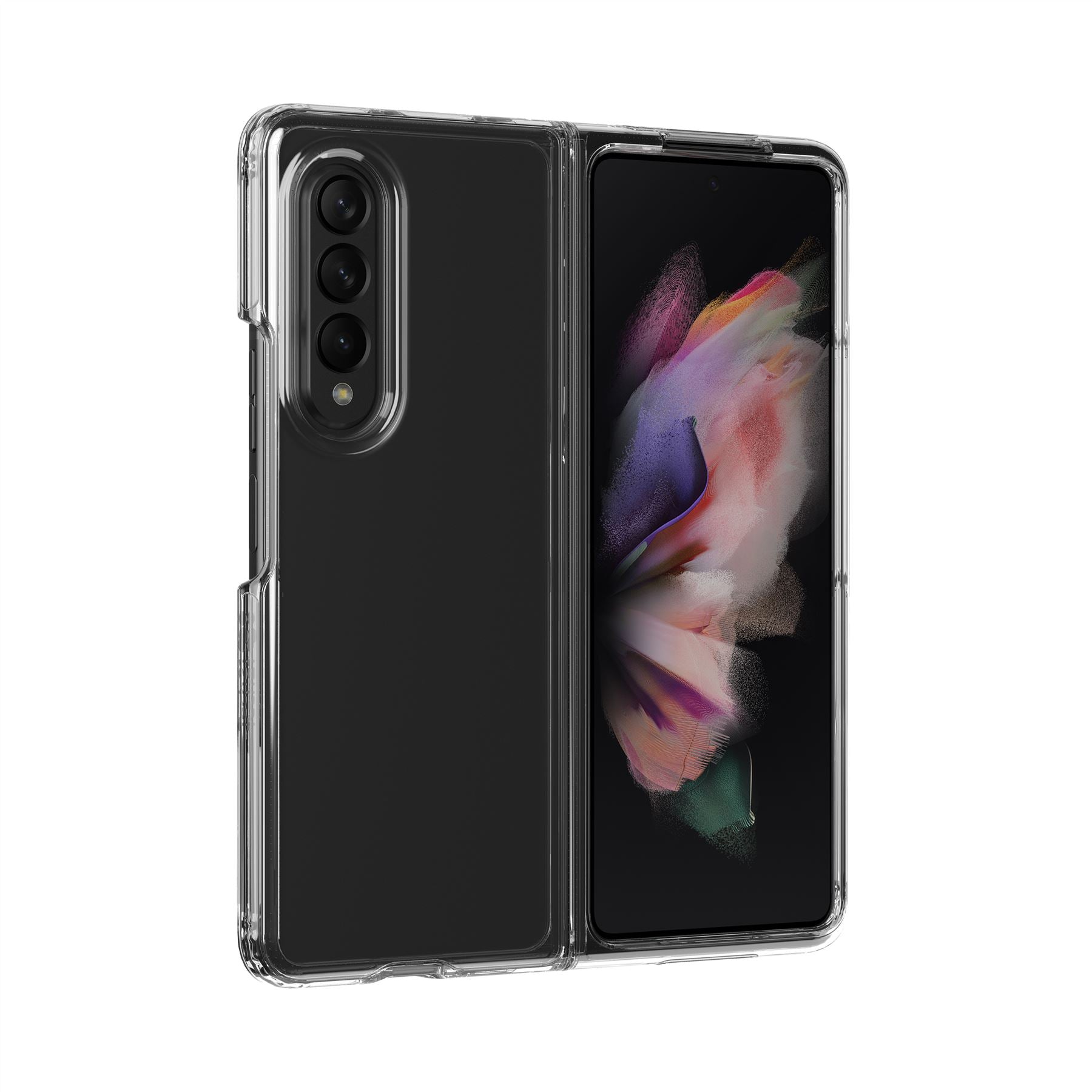 Tech21 EvoClear Galaxy Z Fold 3 Hülle transparent klar