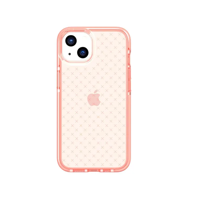 Tech21 EvoCheck iPhone 13 Hülle Light Coral 4,9m Schutz