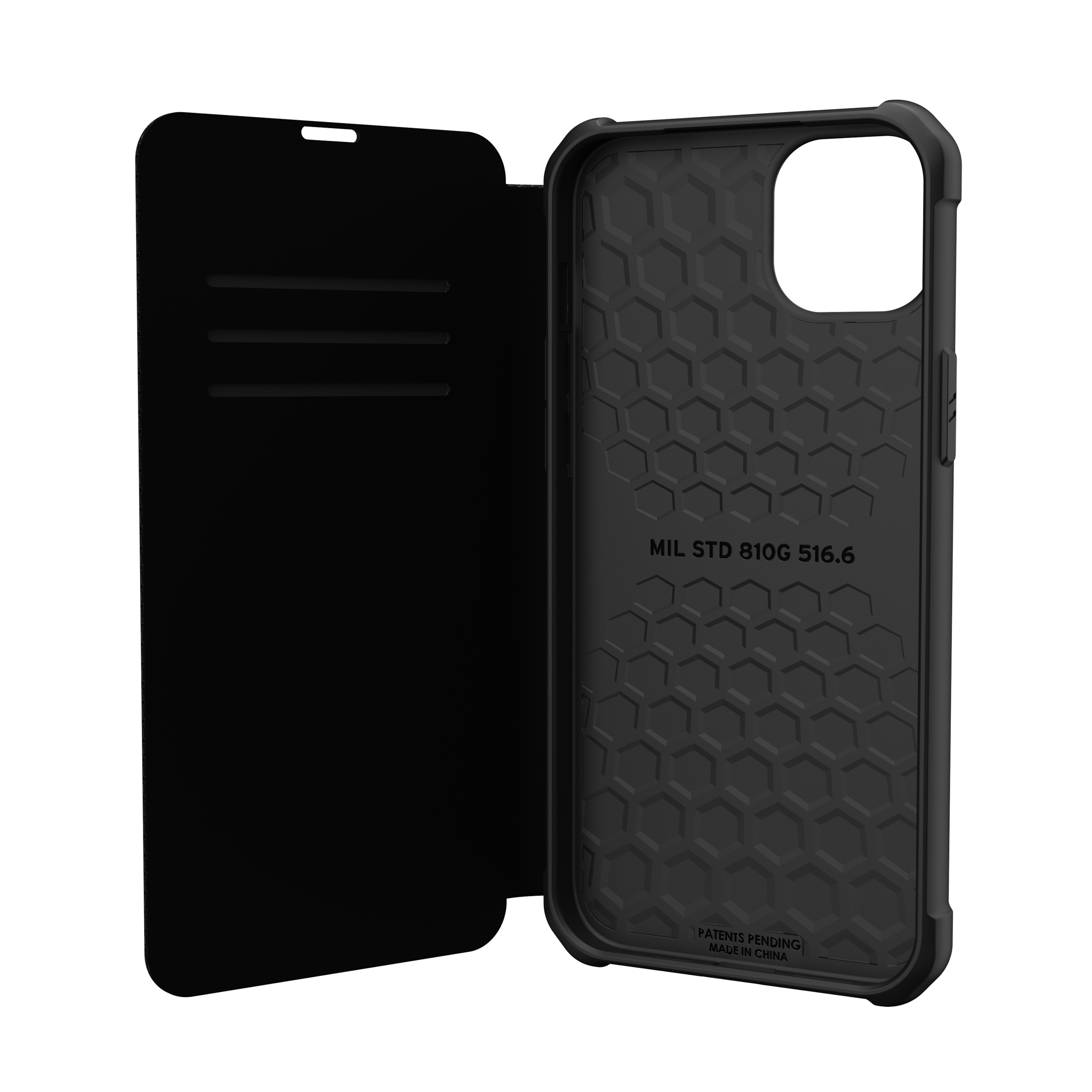 UAG Metropolis Klapphülle iPhone 14 Plus Kevlar schwarz