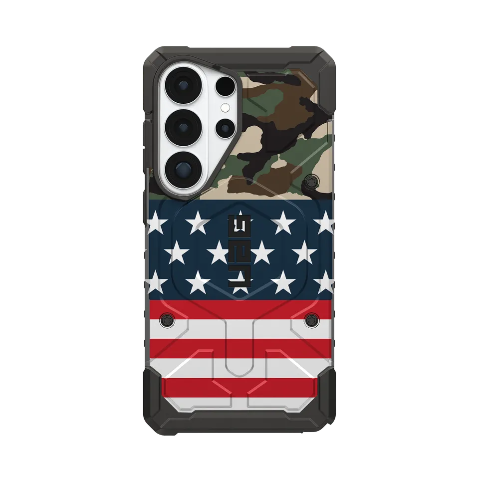 UAG Pathfinder Galaxy S26 Ultra Handyhülle Flag Camo stoßfest