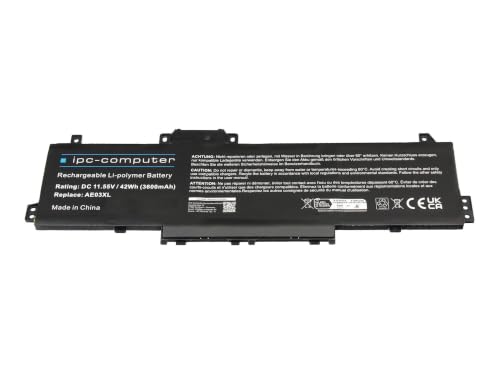 IPC-Computer Akkus N21969-005 Laptop Akku 42Wh schwarz