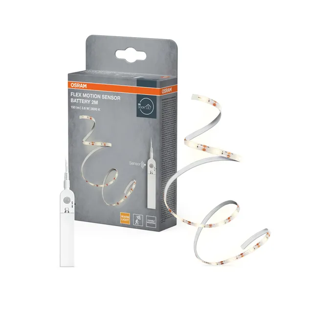 ams OSRAM SMART+ Flex LED-Streifen 2m Batterie Sensor