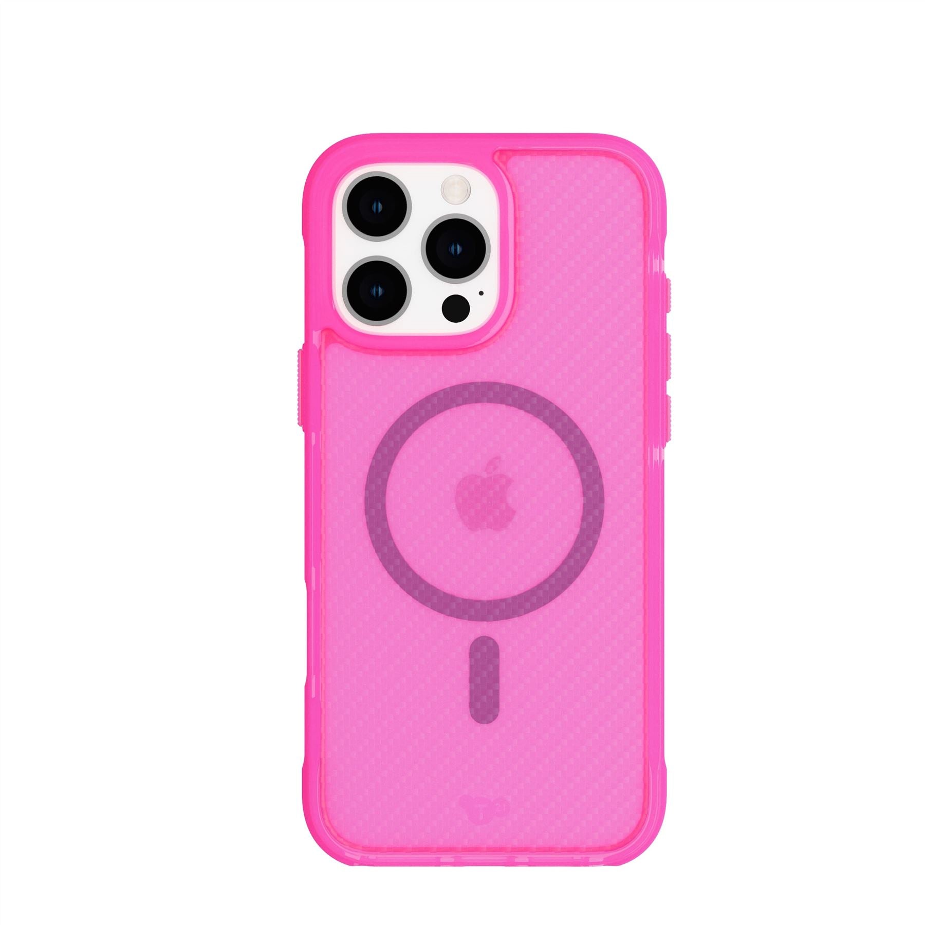 Tech21 EvoArmor iPhone 16 Pro Max Hülle Pink MagSafe Stoßschutz