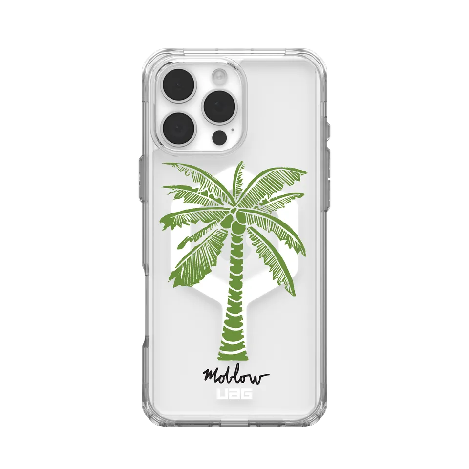 UAG Plyo iPhone 16 Pro Max Handyhülle Block Palm MagSafe klar