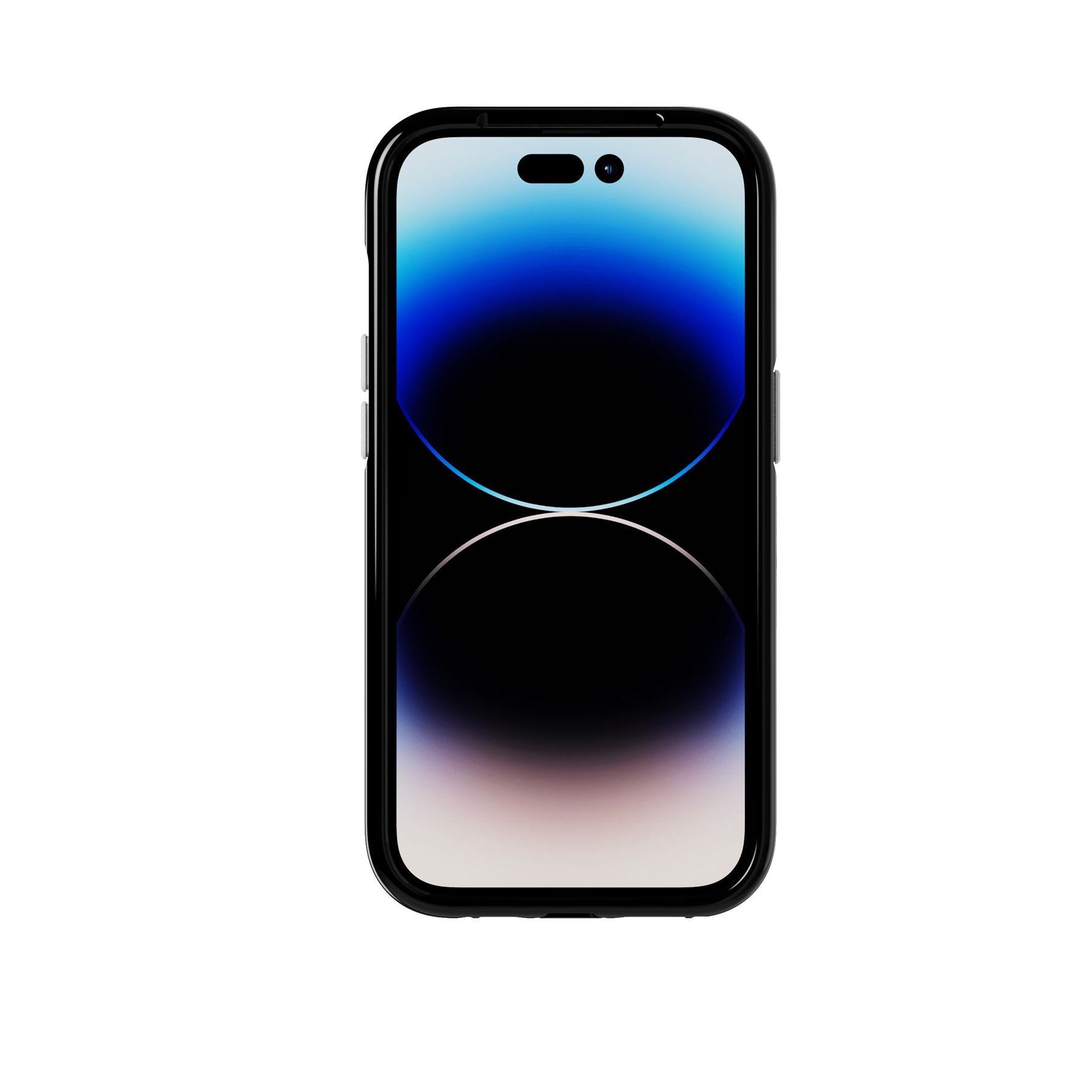 Tech21 EvoCrystal Kick iPhone 14 Pro Hülle Obsidian Black MagSafe