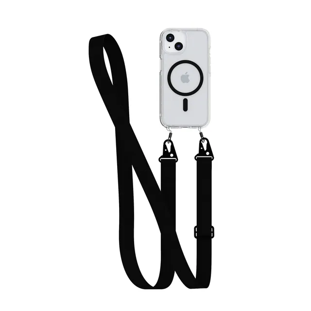 Tech21 FlexQuartz iPhone 13-17e MagSafe Hülle Clear mit Band