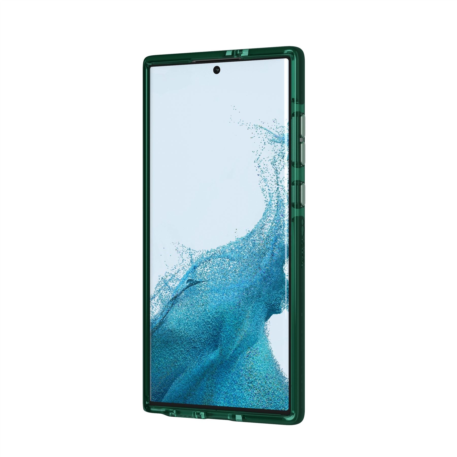 Tech21 Evo Check Galaxy S22 Ultra Hülle Opal Green S Pen