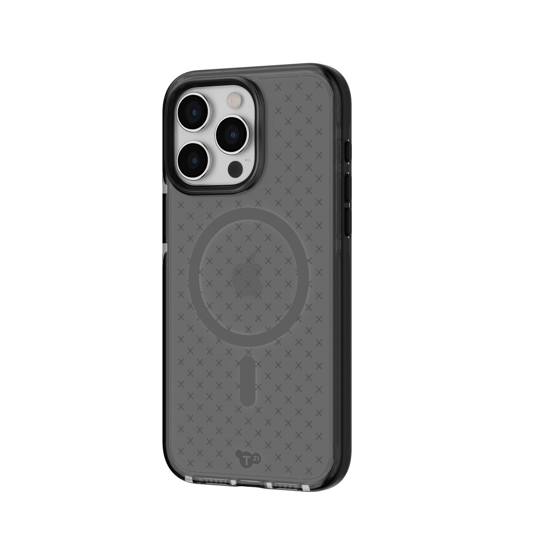 Tech21 Evo Check iPhone 15 Pro Max Hülle Smokey Black