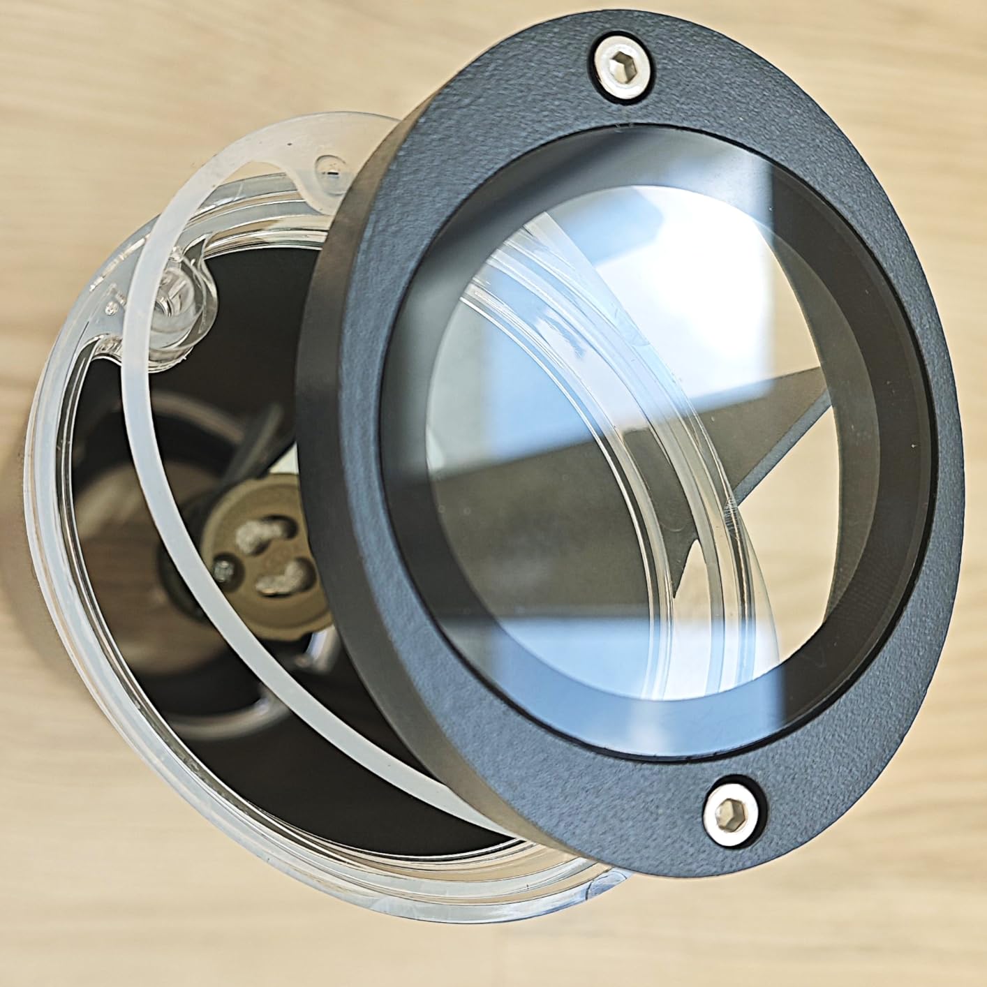 OSRAM SMART+ Beam Gap Außenwandleuchte GU10 dunkelgrau IP44