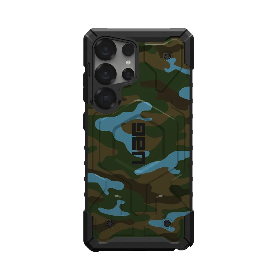UAG Pathfinder Galaxy S26 Ultra Handyhülle Blue Camouflage