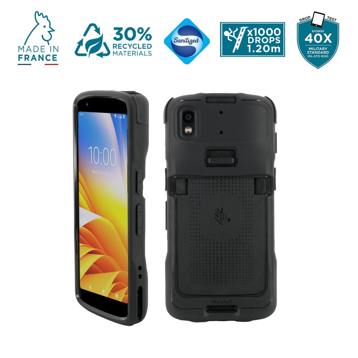 Mobilis PROTECH Hülle für Zebra TC22 TC27 stoßfest