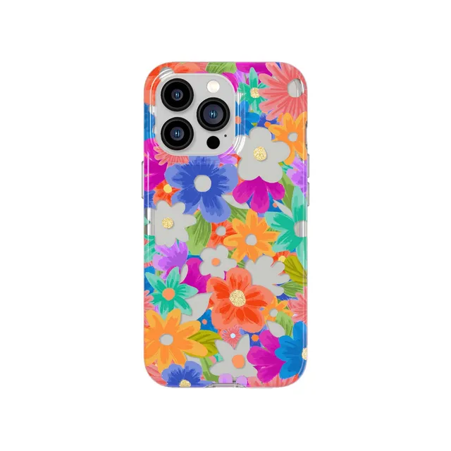 Tech21 EvoArt iPhone 13 Pro Hülle Cutout Flora