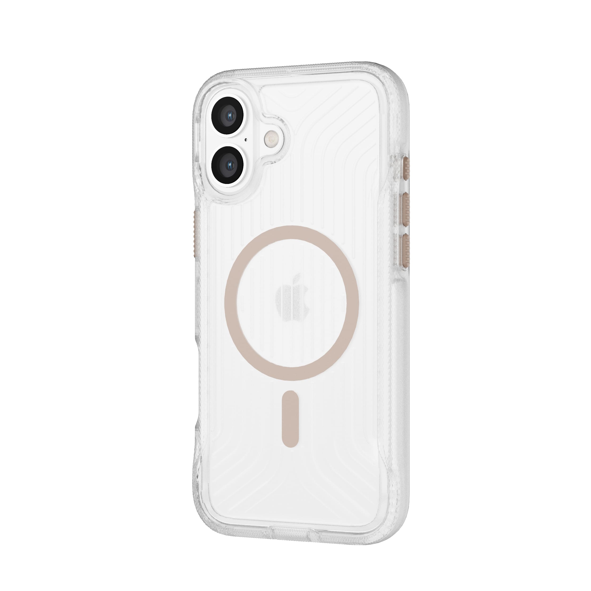 Tech21 FlexPro iPhone 16 Plus Hülle Taupe MagSafe