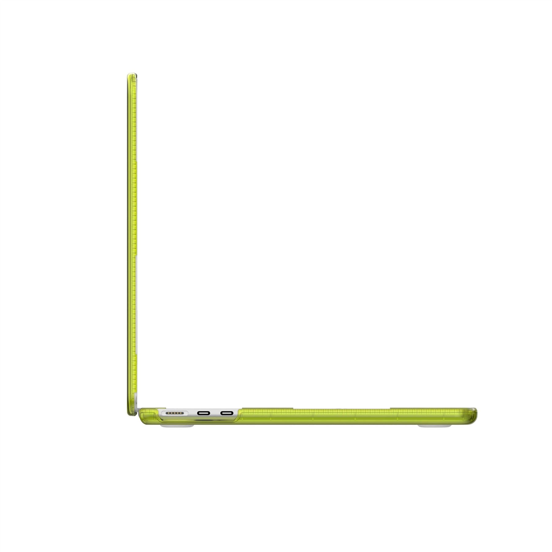 Tech21 EvoHardshell MacBook Air 13 Hülle Cyber Lime Fallschutz