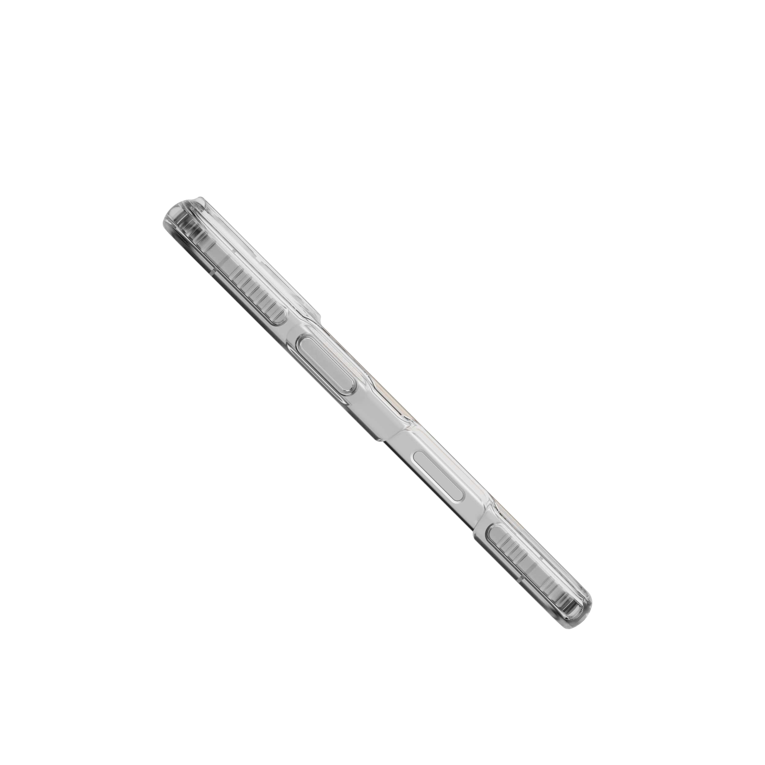 Tech21 FlexQuartz iPhone 16 Hülle Gold MagSafe klar