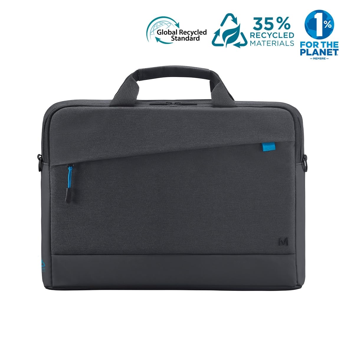 Mobilis Trendy Notebook-Tasche 14 Zoll 35,6cm 35% Recycling schwarz