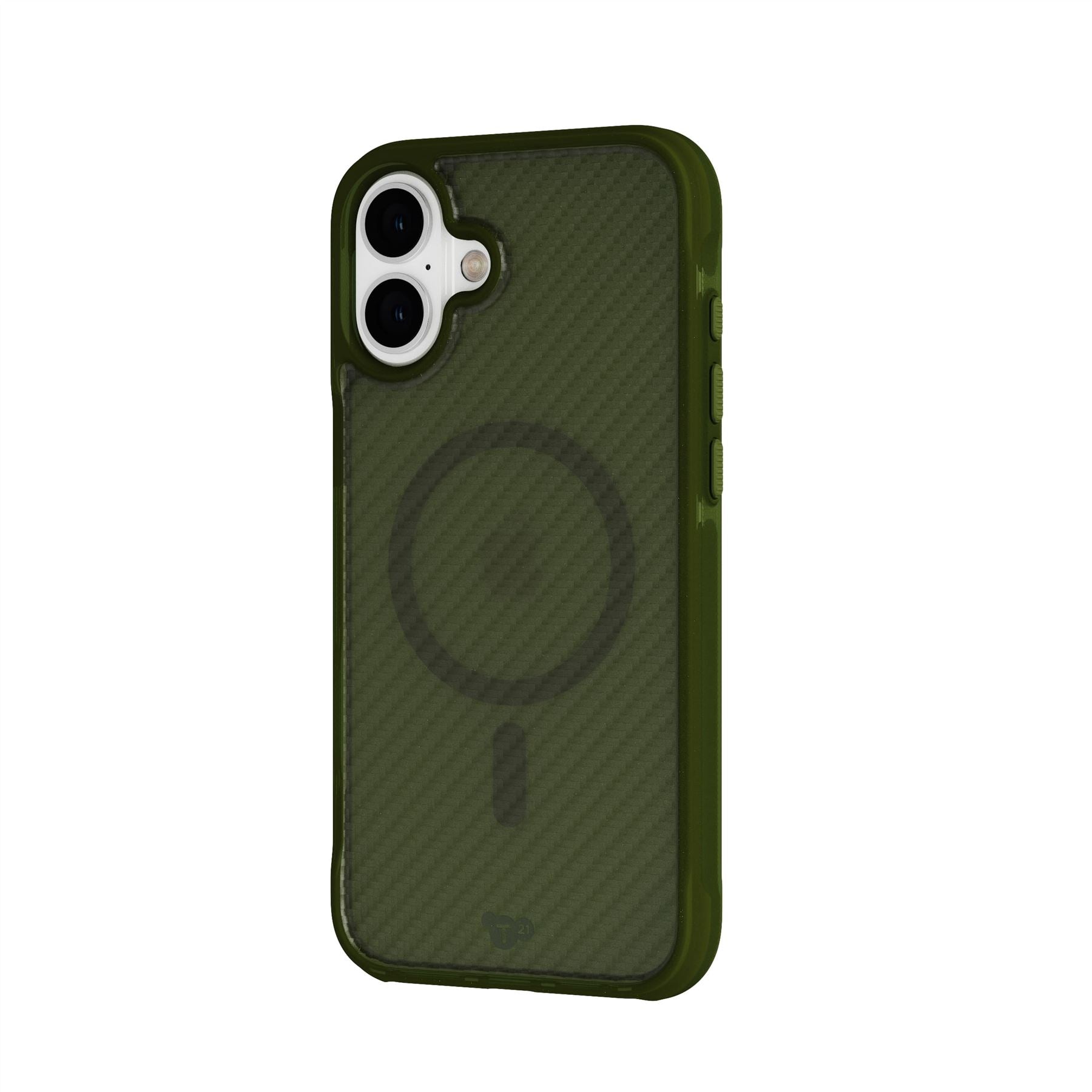 Tech21 EvoArmor iPhone 16 Plus Handyhülle Grün MagSafe 4,9 m