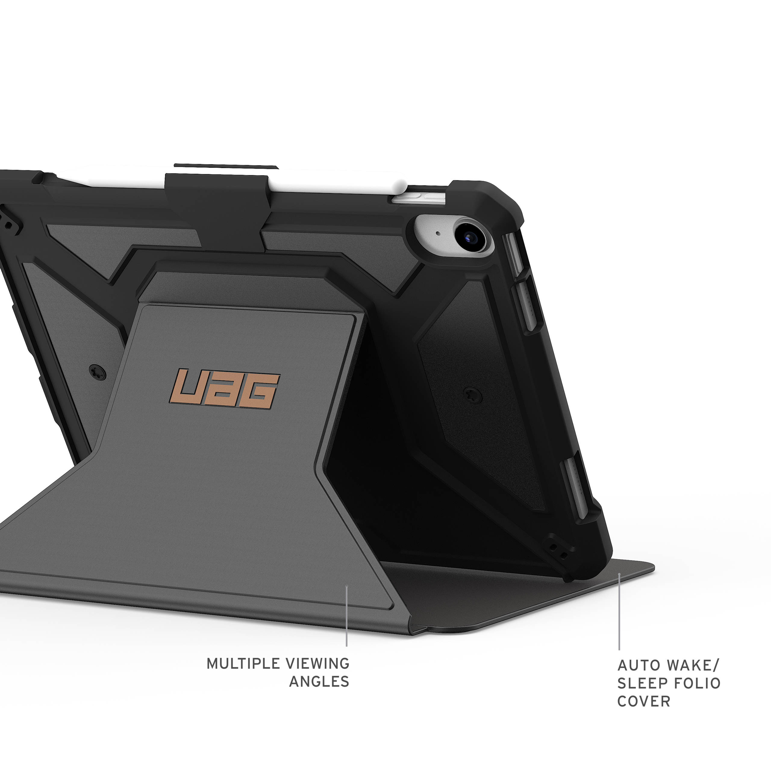 UAG Metropolis SE iPad 11" A16 Folio-Hülle mit Ständer