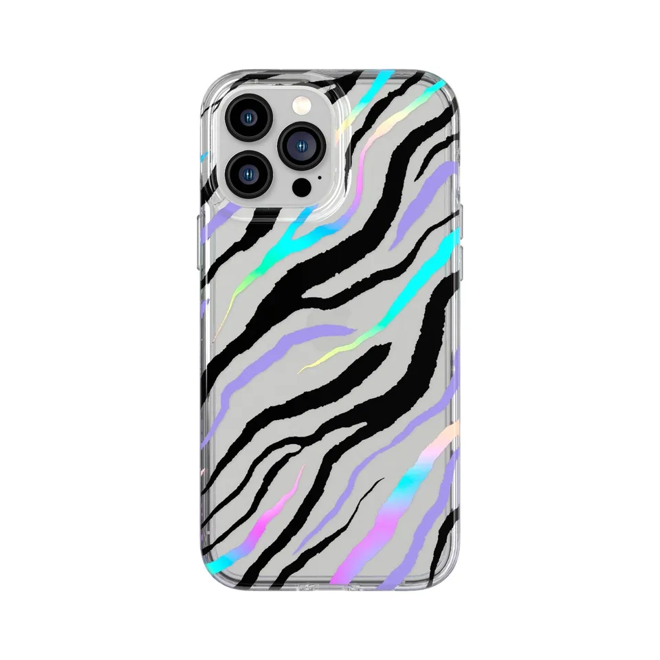 Tech21 EvoArt iPhone 13 Pro Max Handyhülle Zesty Zebra