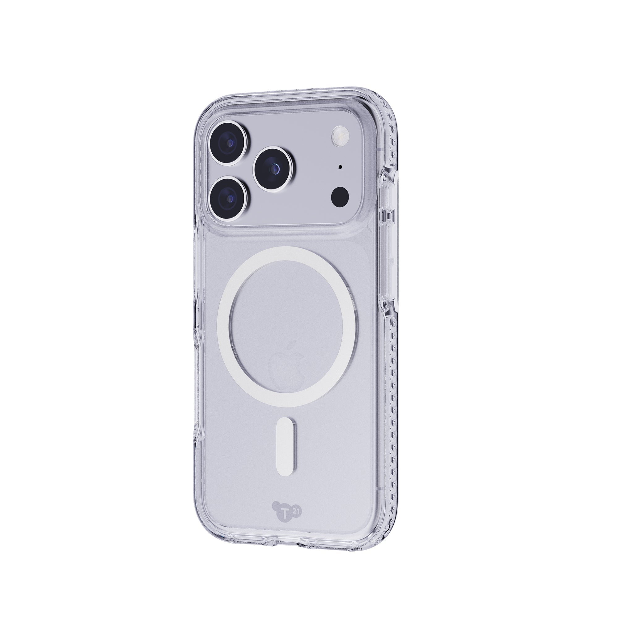 Tech21 EvoCrystal MagSafe iPhone 17 Pro Hülle Silber 4,9m Schutz