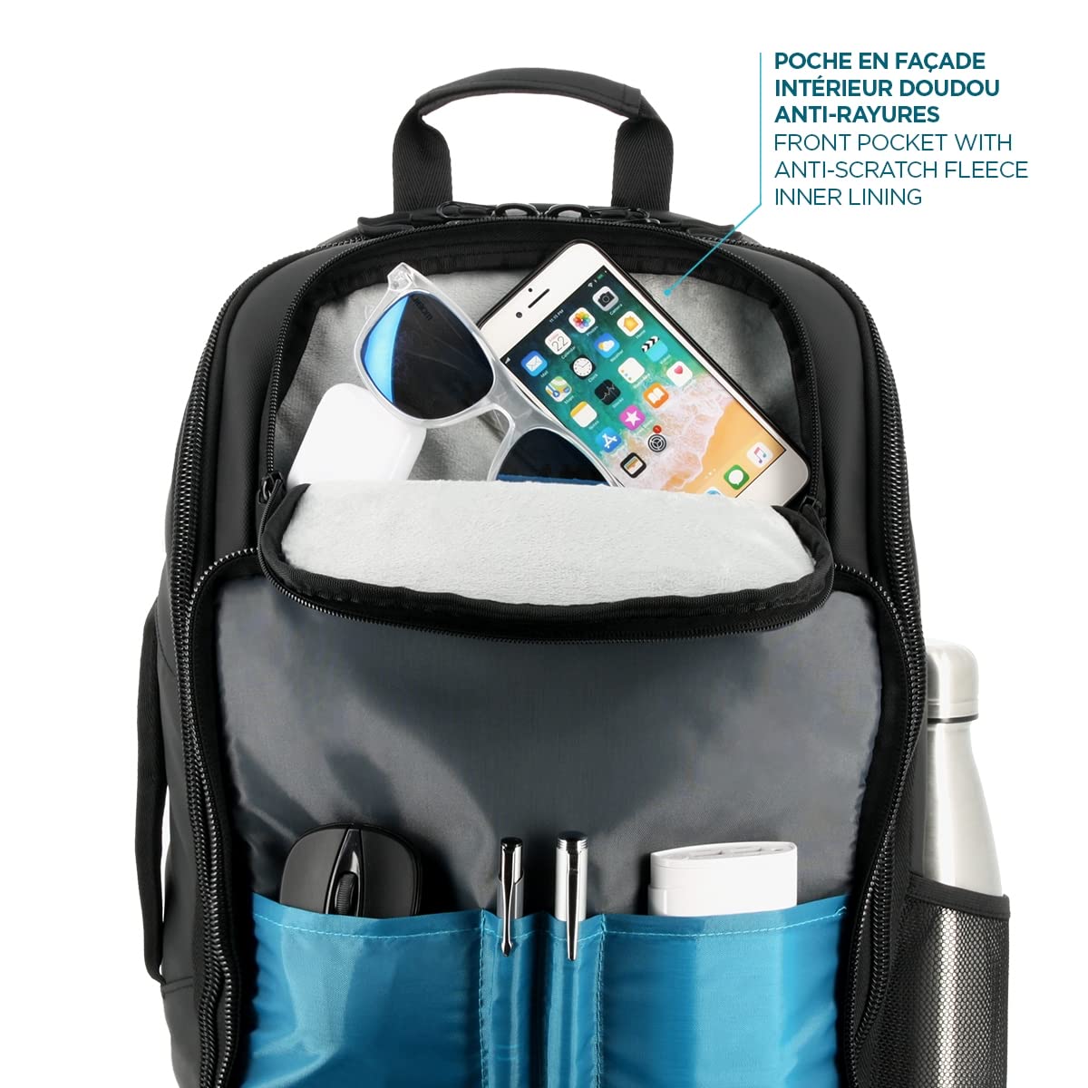 Mobilis The One Laptop-Rucksack 15,6 Zoll 30 L schwarz
