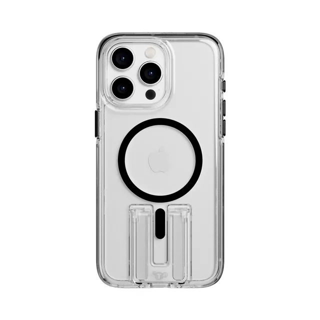 Tech21 EvoCrystal Kick iPhone 15 Pro Max Hülle Schwarz